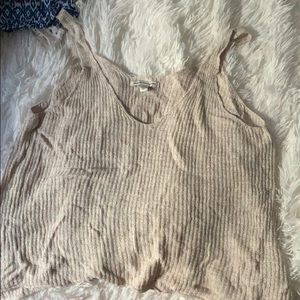 Sweater tank top american eagle